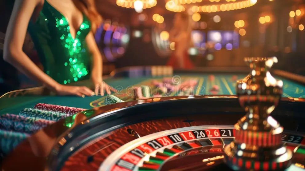 Dashboard Dream Gaming dengan kategori permainan dealer langsung dan slot